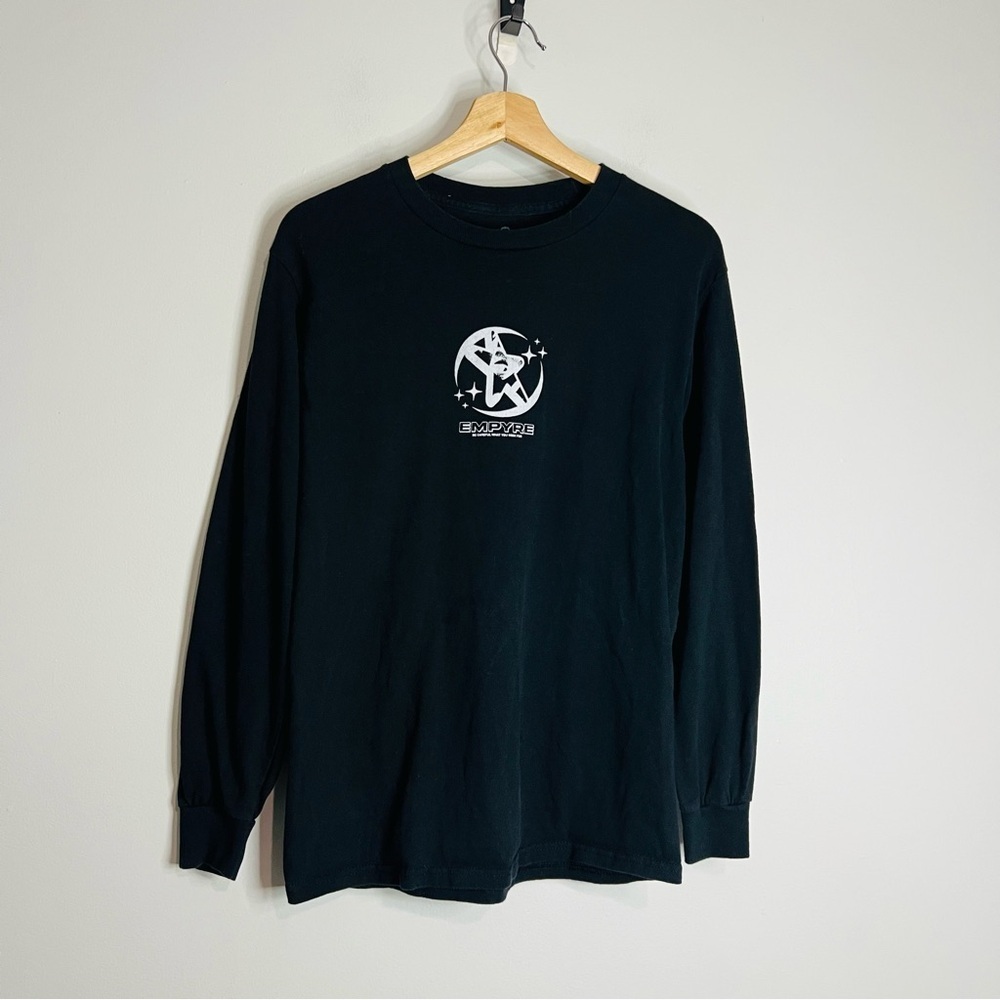 Empyre Black Long Sleeve Graphic Tee Small